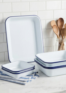 ENAMEL Square Dish