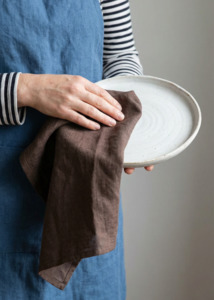 Linen Tea Towel | Café