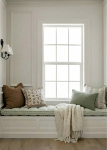 New Velvet Knot Cushions: Maya Cushion - Moss