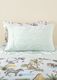 Fitted Sheet Set - Green Scribble Stripe