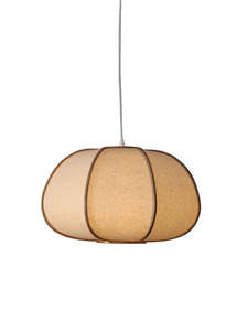 Back In Stock New: The Japandi Linen Pendant