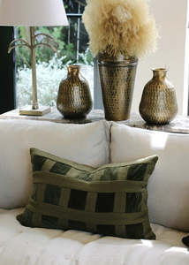 Back In Stock New: Emerald Velvet Cushion