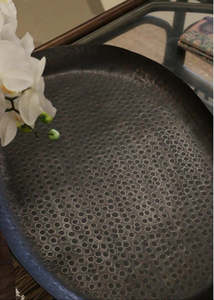 Marrakesh Bronze Tray - Oval