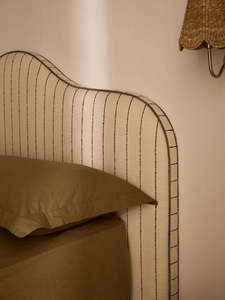 Back In Stock New: Linen & Cotton Sheet Set - Khaki