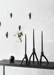 Aion Candleholders - Black