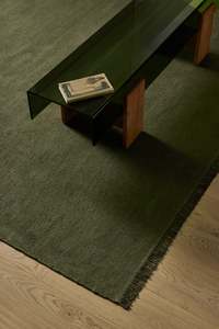 Homewares: Emilio Floor Rug - Kale