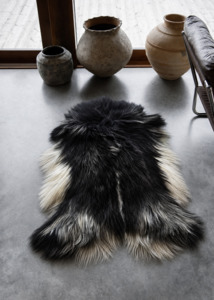 Homewares: Natural Long Hair Sheepskin