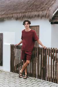 All Mens Fashion: Billy Linen Set | Terracotta