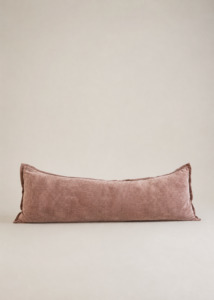 Cushions Throws: Grand Velvet Lumbar Cushion - Dusk