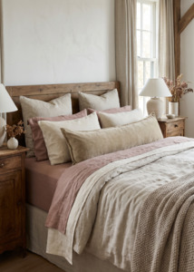 New Velvet Knot Cushions: Grand Velvet Lumbar Cushion - Almond