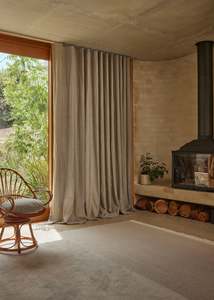 Homewares: Pesaro Linen Curtains