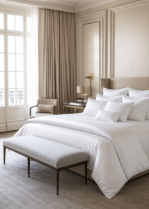 Lineare SUPIMA® Cotton Sateen Sheet Set | Made in Italy