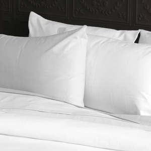 Hotel Luxury Bedding: Luxe Flannelette Sheet Sets - Whi