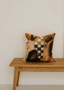 Abstract Painted Cushion - 50cm x 50cm