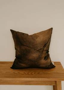 Umber Marble Cushion - 50cm x 50cm