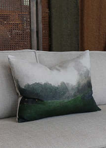 Dusk at Huka Printed Cushion Cover
