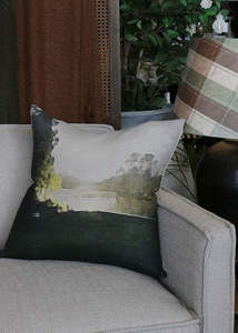Huka Riverside Square Printed Cushion