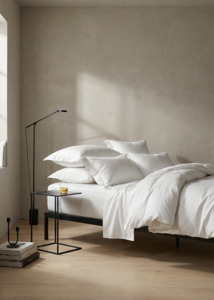 Premium Linen Collection: Premium SUPIMA® Cotton Percale Sheet Set | Made in Italy