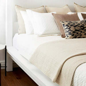 Quilts Bed Covers: Resort Quilted Bedspread | Sand