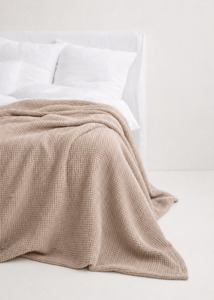 Latte Waffle Blanket – Made in Europe