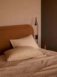 Euros: Joana Cotton Pillowcases - Pure Cotton