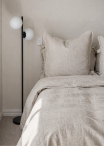 Majesté® Linen Euro Pillowcase | Natural - Made in New Zealand