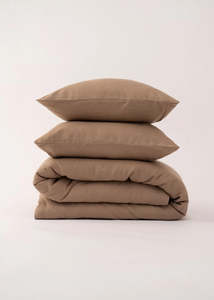 Sedona Dust Linen Pillowcases | Made in Europe