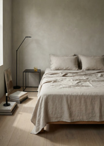 Majeste® Pure Linen Sheet set | Natural | Made In New Zealand