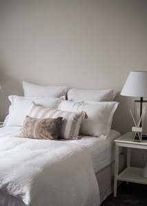 Majeste® Pure Linen Sheet set | White | Made In New Zealand