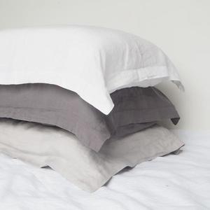 Majeste® Linen Pillowcases in Pure White | Made in New Zealand