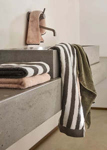 Bathroom: Santorini Towels - Khaki
