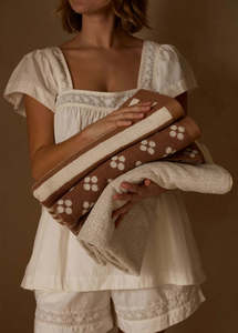 Bathroom: Maisie Towels — Terracotta