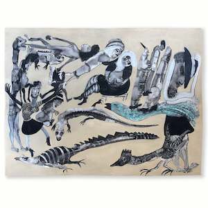 Original Art: All Sorts | Painting | by John Boyd Dunlop