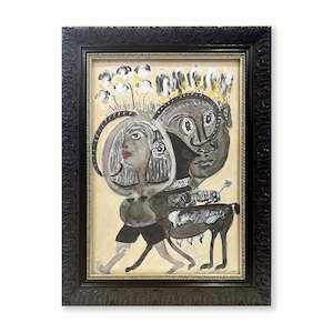 Original Art: The Goat | Painting | by John Boyd Dunlop