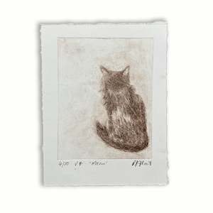 Limited Edition Fine Art Prints: Meow 4/10  |  Print  |  by Robyn Fleet