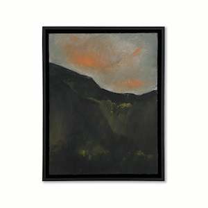 Framed Art: Pink Cloud  |  Painting  |  by Robyn Fleet