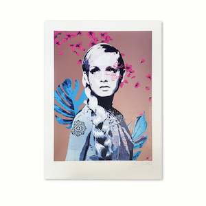 Brad Novak: The Face 1.5 (RG)  |  Print  |  by Brad Novak