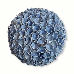 Pam Mossman: Hydrangea Large Blue  |  Ceramic  |  by Pam Mossman