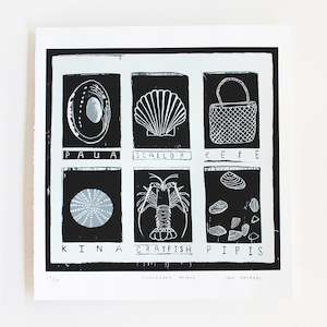 Sam Mathers: Fisherman's Basket | Print | by Sam Mathers