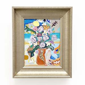 Rachel Dewhirst: Les Fleurs Et La Mer  | Painting  |  by Rachael Dewhirst