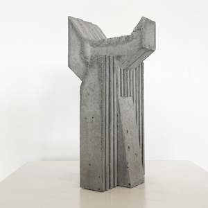 Levi Hawken: Brutal Monument No 1, Striped  |  Sculpture  |  by Levi Hawken