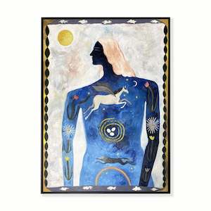 Charlotte Robertson: Sage Oracle  Shaman | Painting  |  by Charlotte Robertson