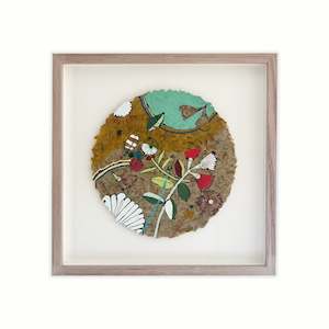 Naomi Faifai: Pohutukawa | Mixed Media | by Naomi Faifai