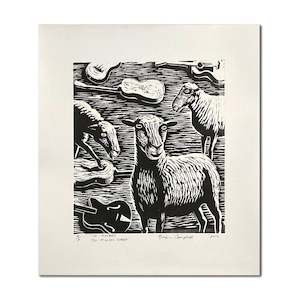 Brian Campbell: 10 Guitars - 30 Million Sheep  |  Print  |  by Brian Campbell