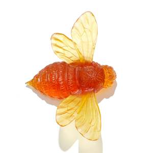Lukeke: Bee, New Yellow  |  Cast Glass  |  by Luke Jacomb Studio