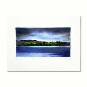 Mat Palmer: Raglan Looking North  |  Print  |  by Matt Palmer