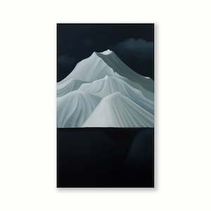 Sean Beldon: Blue Aoraki | Painting | by Sean Beldon