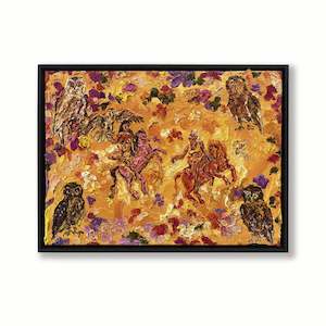 Yvonne Abercrombie: The Final Battle  |  Painting  |  by Yvonne Abercrombie