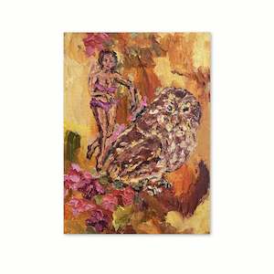 Yvonne Abercrombie: Intrusion  |  Painting  |  by Yvonne Abercrombie