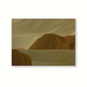 The Weather With You: Halcyon days (Mākara Beach) | Painting | by Sean Beldon